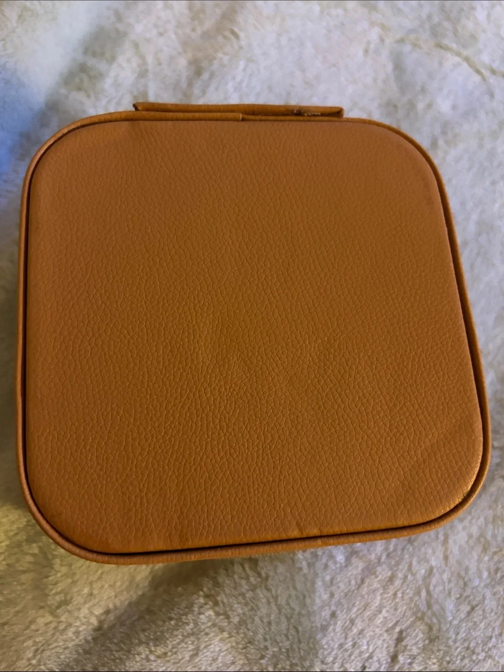 Women's Jewelry Travel Case in Tan